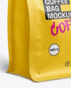 Kraft Paper Coffee Bag Mockup