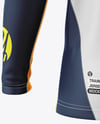 Training Long Sleeve Jersey Mockup -Back View