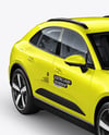 Electric Luxury SUV Mockup - Half Side View