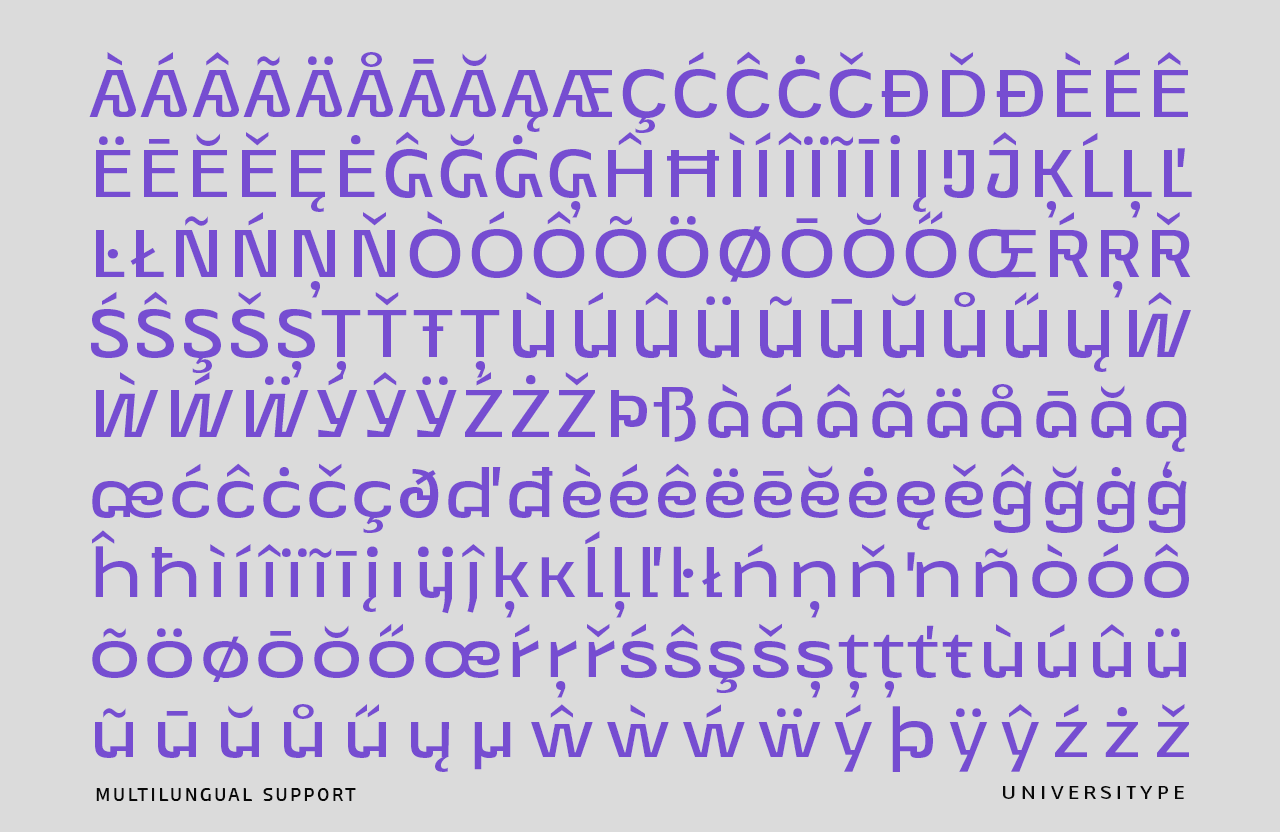 UT Goinera - A Unique Display Sans