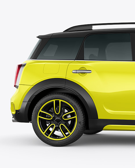 Hatchback Mockup - Side View