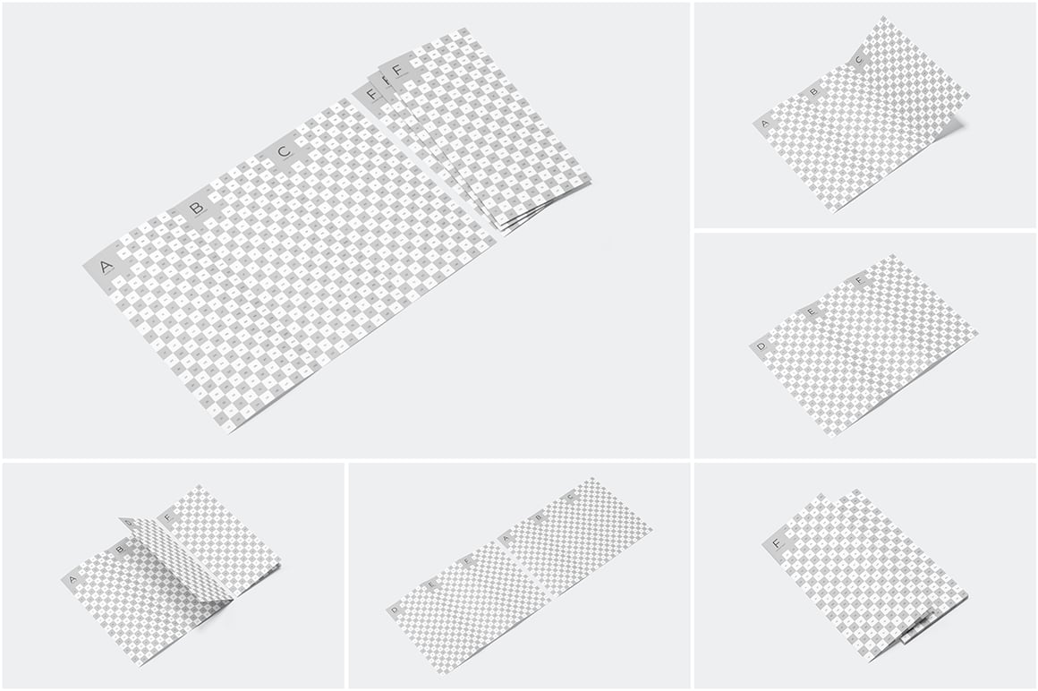 Trifold Brochure Mockup