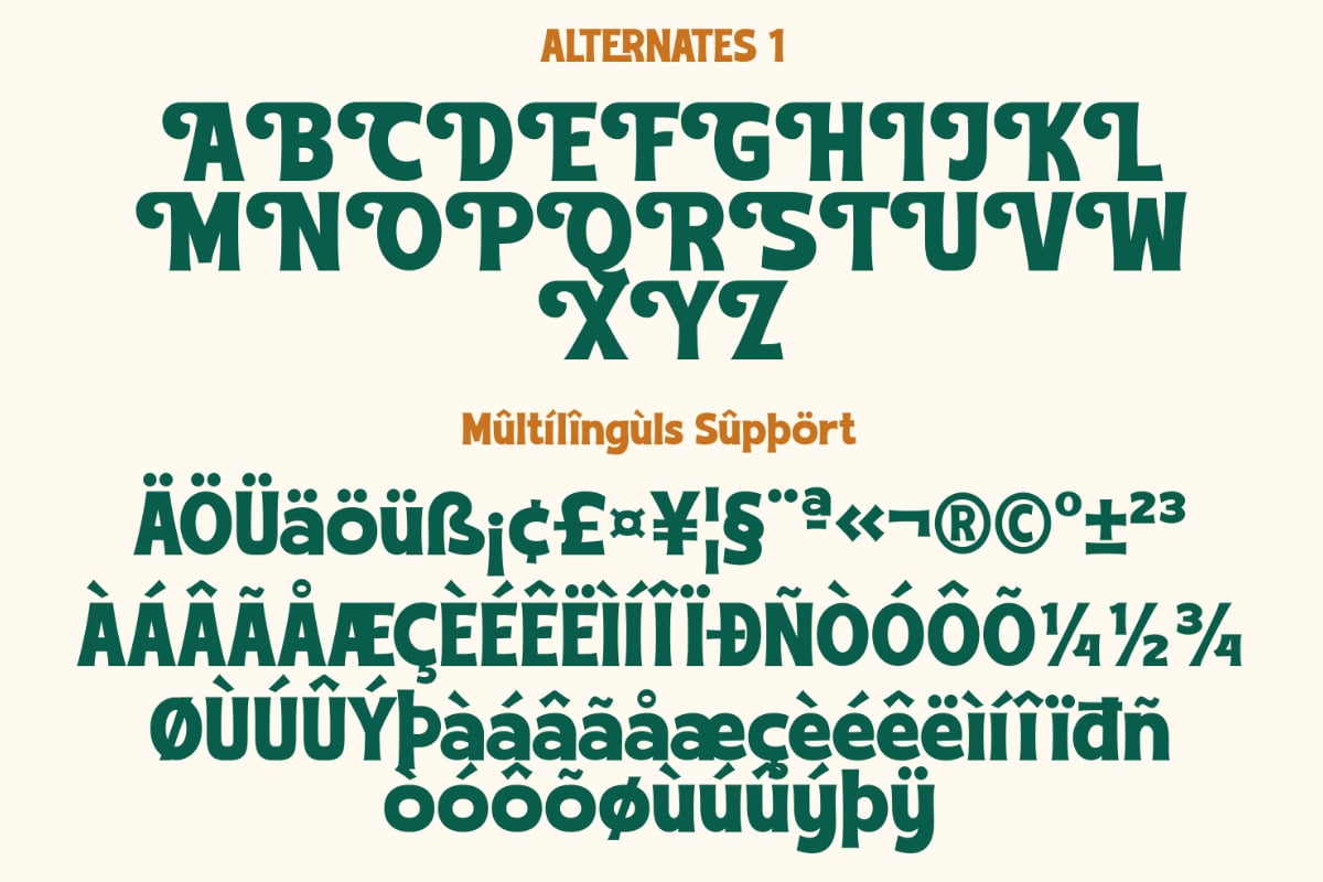 Choldem Rosther - Vintage Serif Display Font