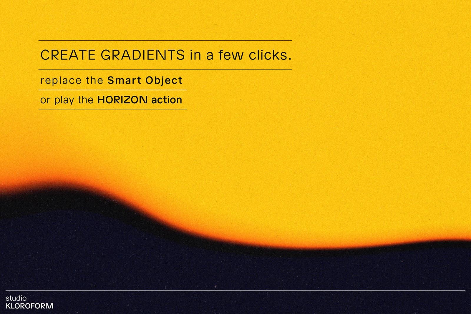 HORIZON Gradient Creator