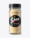 Spice Glass Jar with Onion Powder Mockup
