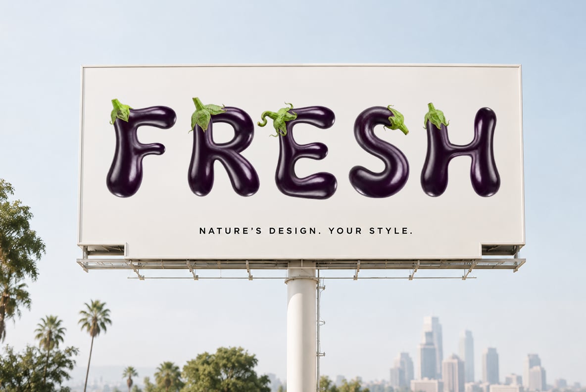 Eggplant Font