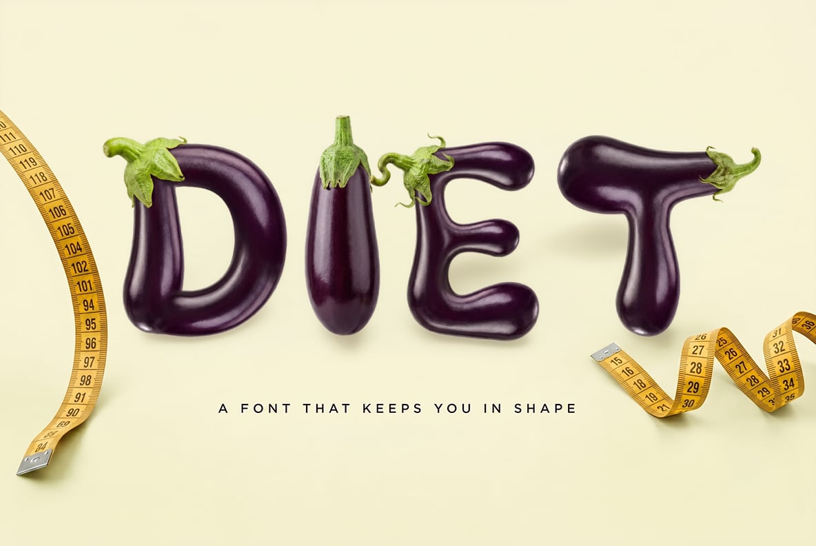 Eggplant Font