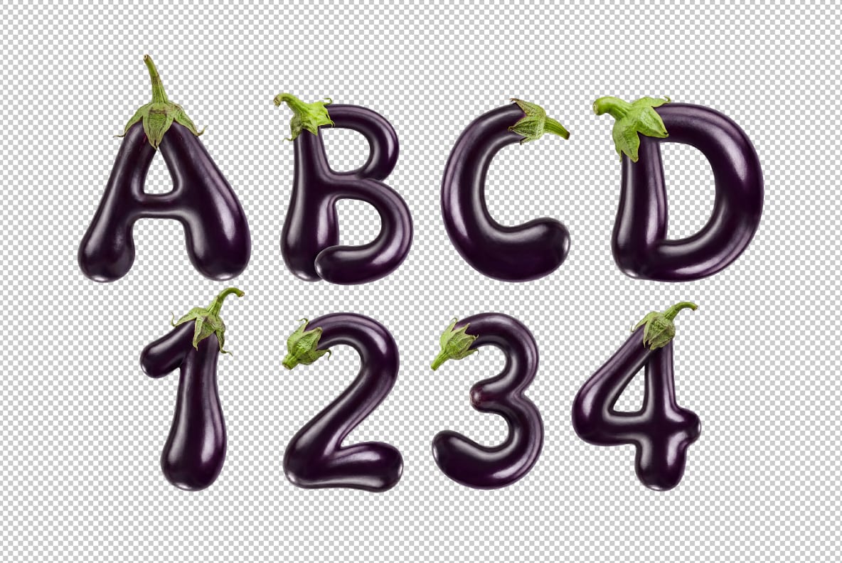 Eggplant Font