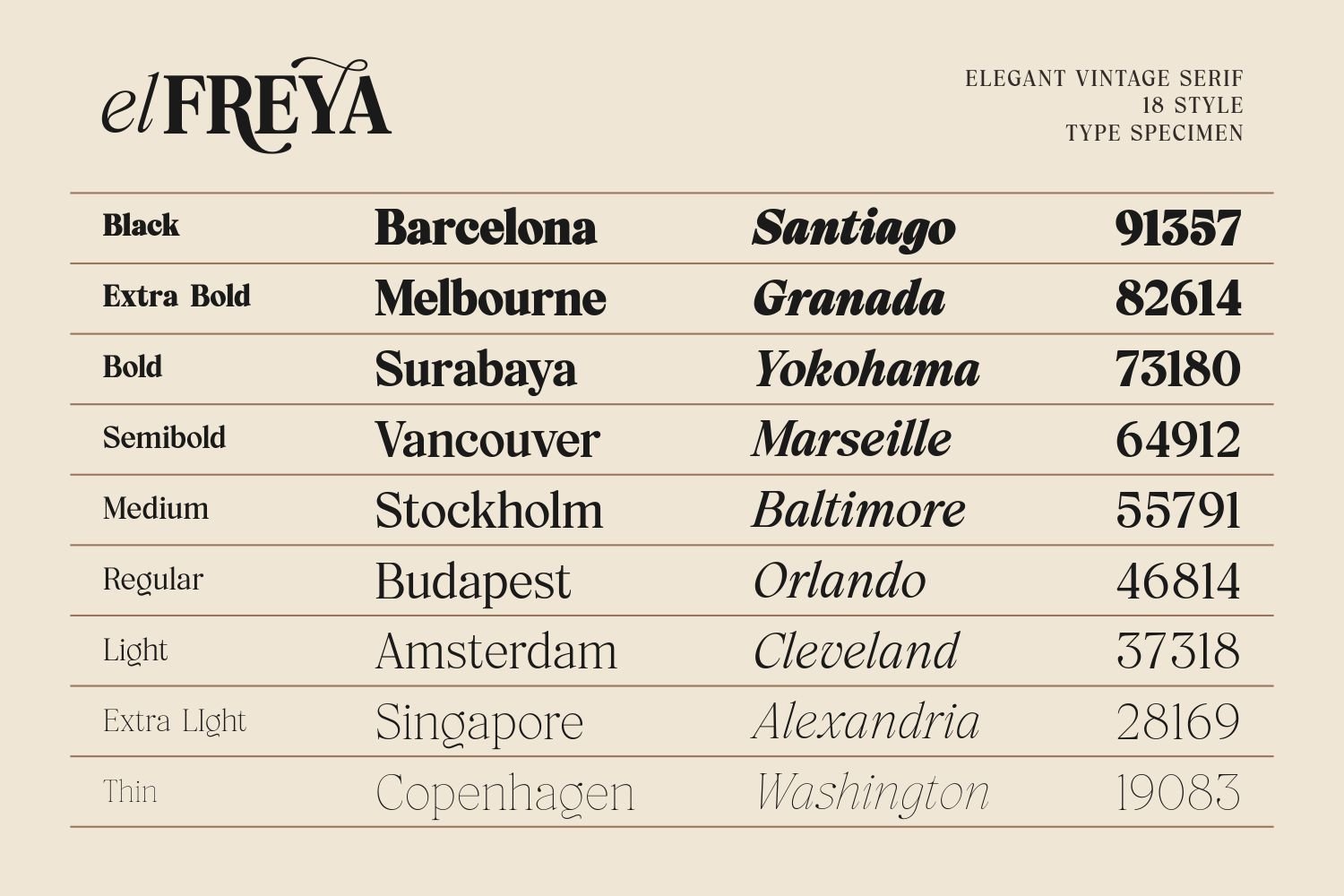 Elfreya - Elegant Branding Font