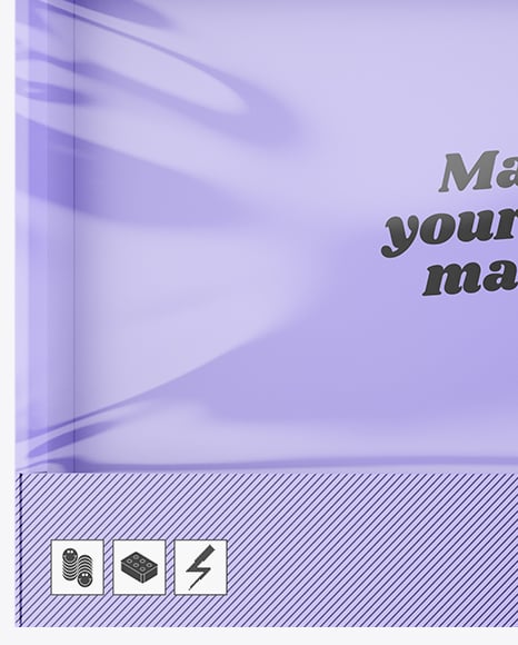 Empty Carton Box Mockup