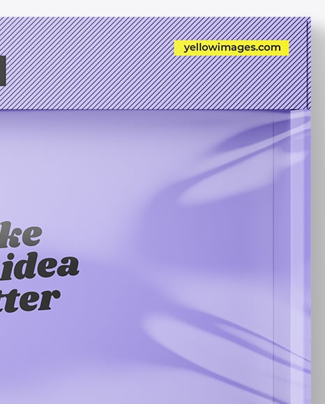 Empty Carton Box Mockup