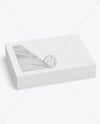 Empty Carton Box Mockup