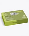 Empty Carton Box Mockup
