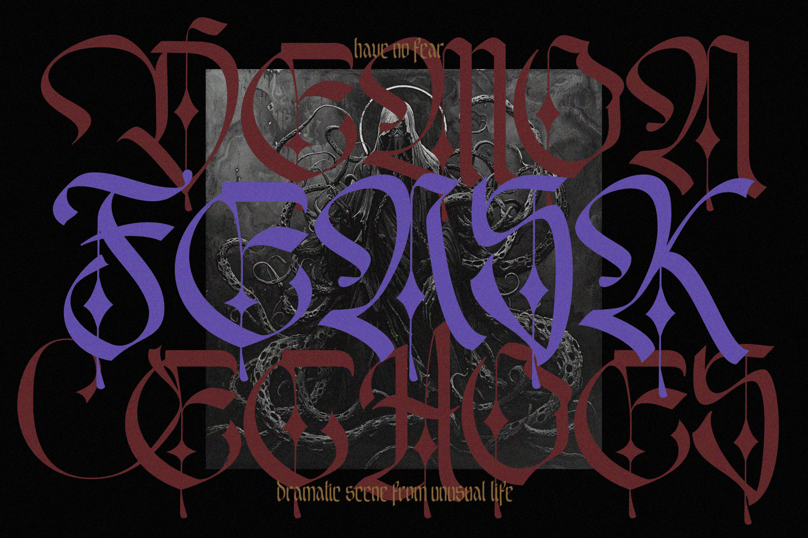 EMXAGE ALDSYB — Blackletter Font