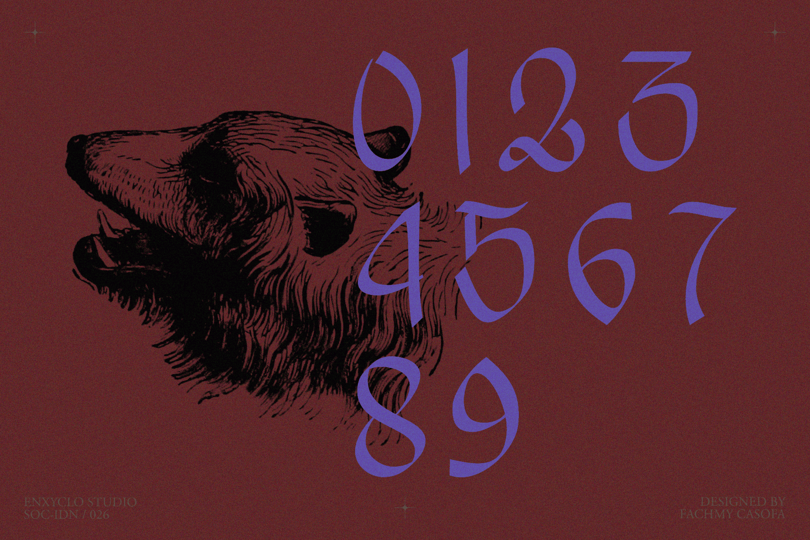 EMXAGE ALDSYB — Blackletter Font