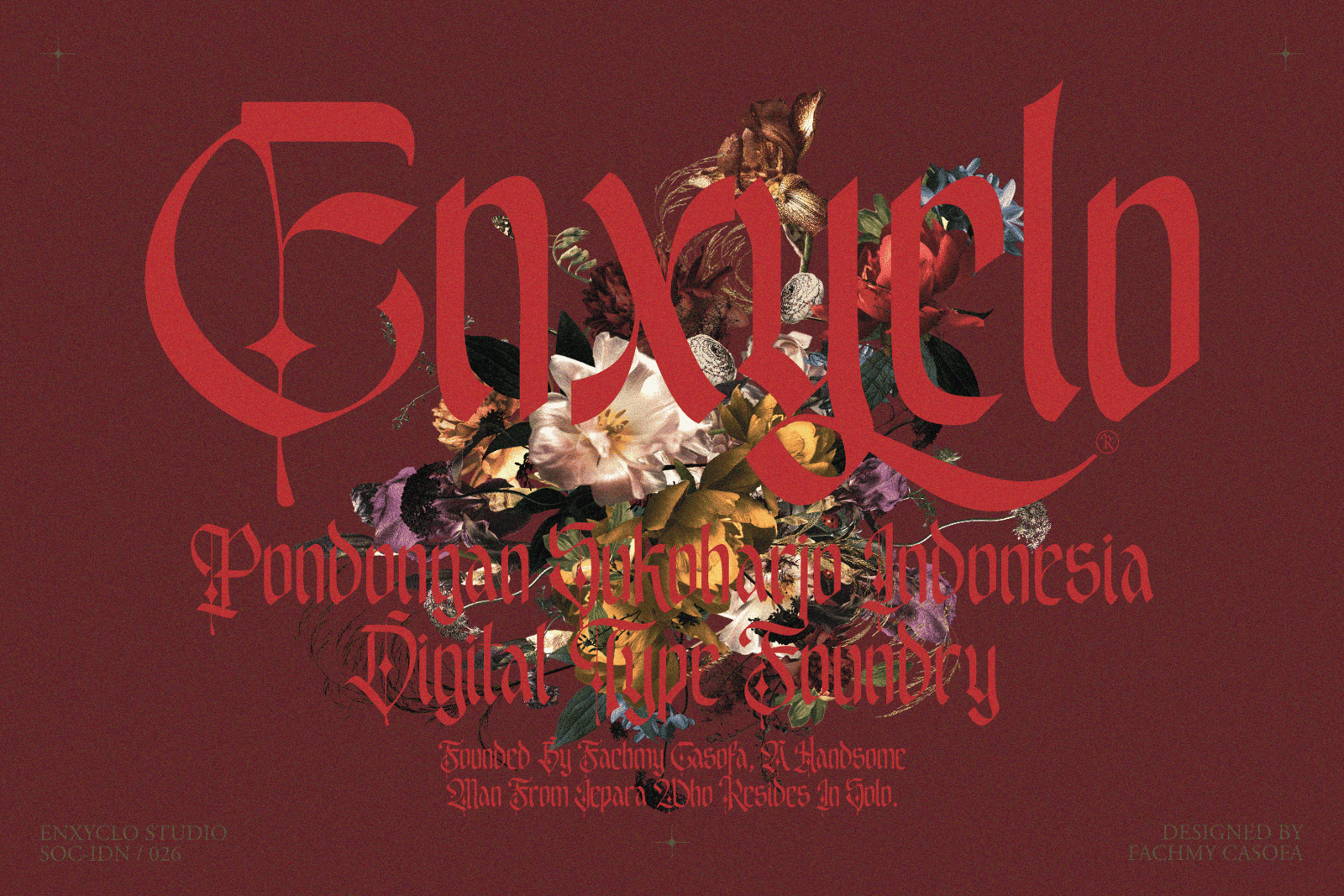 EMXAGE ALDSYB — Blackletter Font
