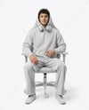 eSports Player Wearing Hoodie Mockup