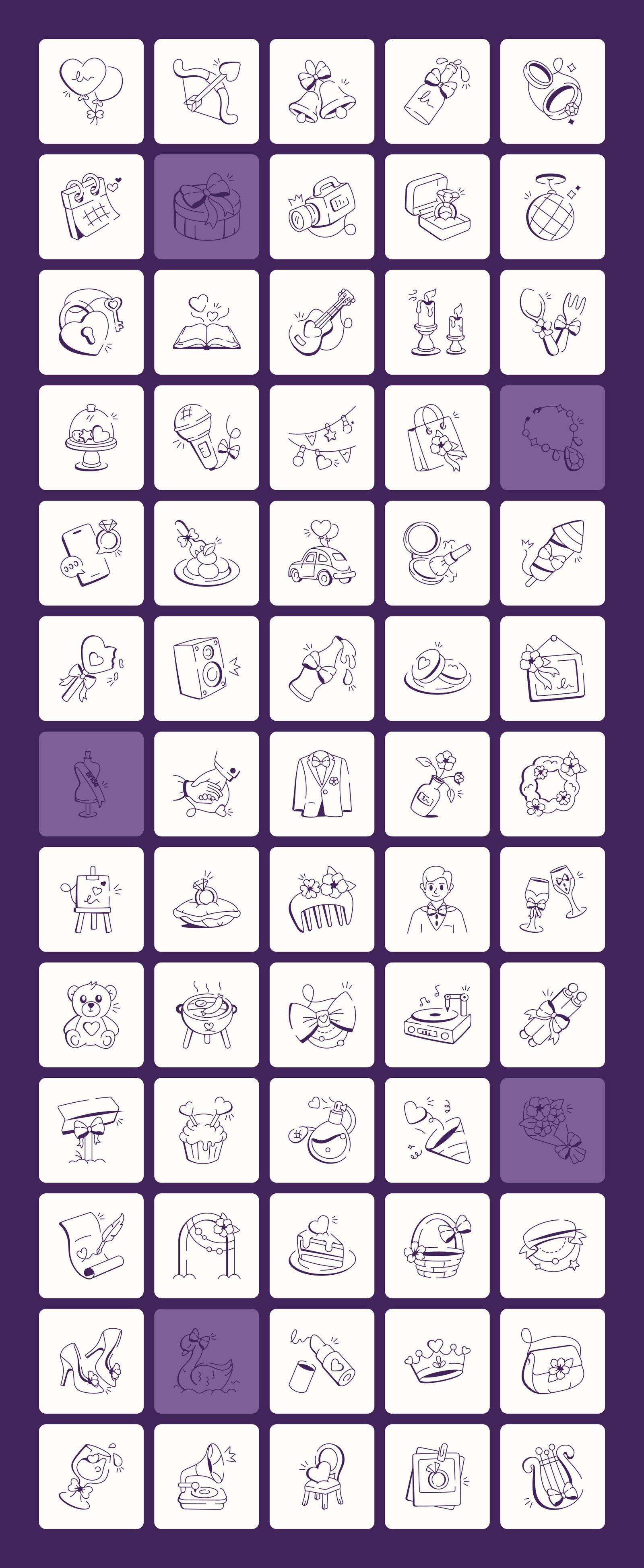 Events and Celebration Doodles Bundle