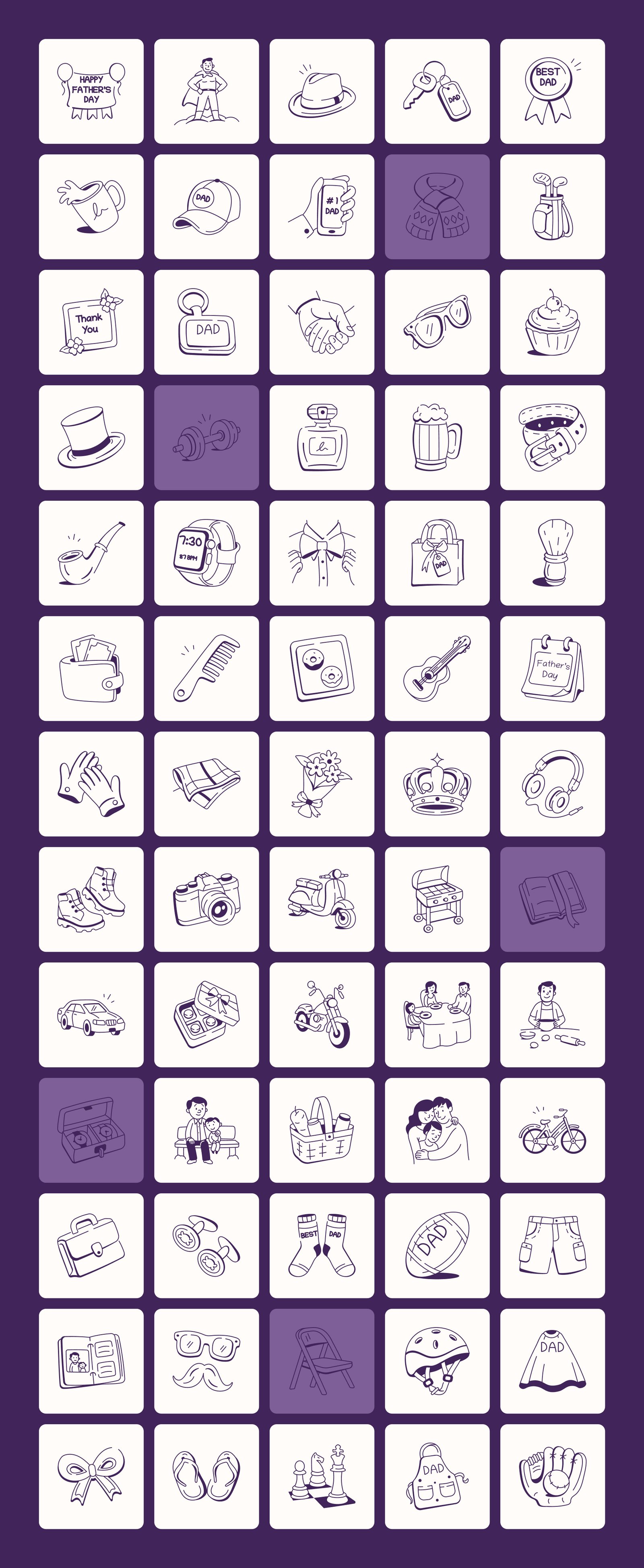 Events and Celebration Doodles Bundle