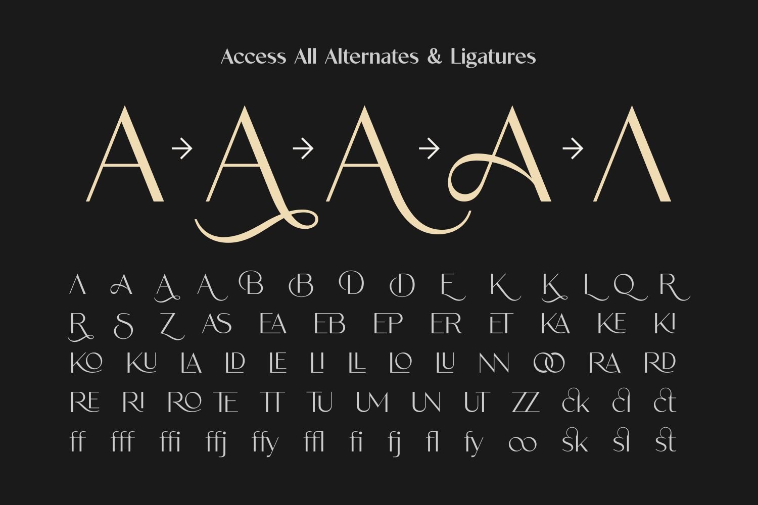 Existo - Luxury Sans Serif