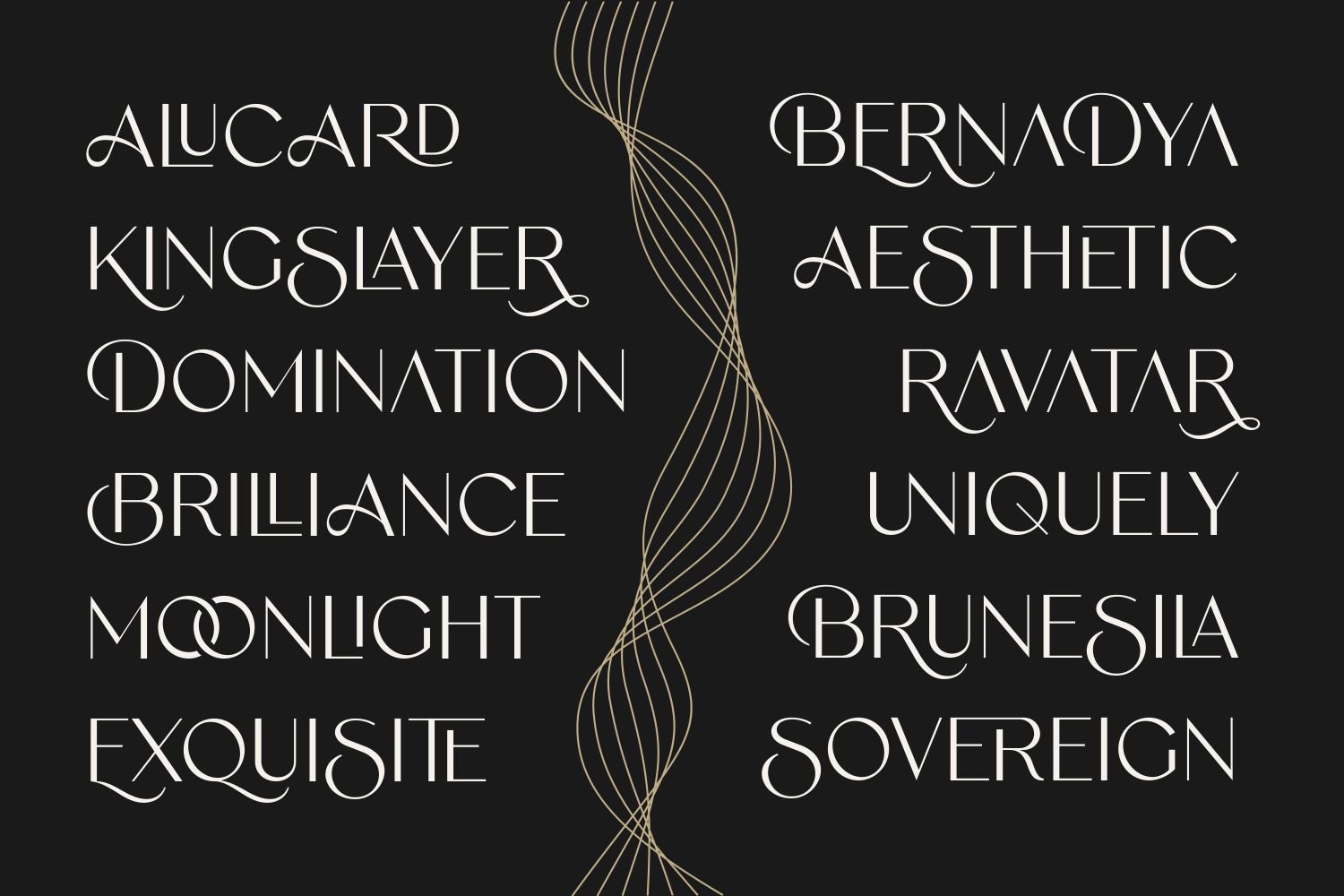 Existo - Luxury Sans Serif