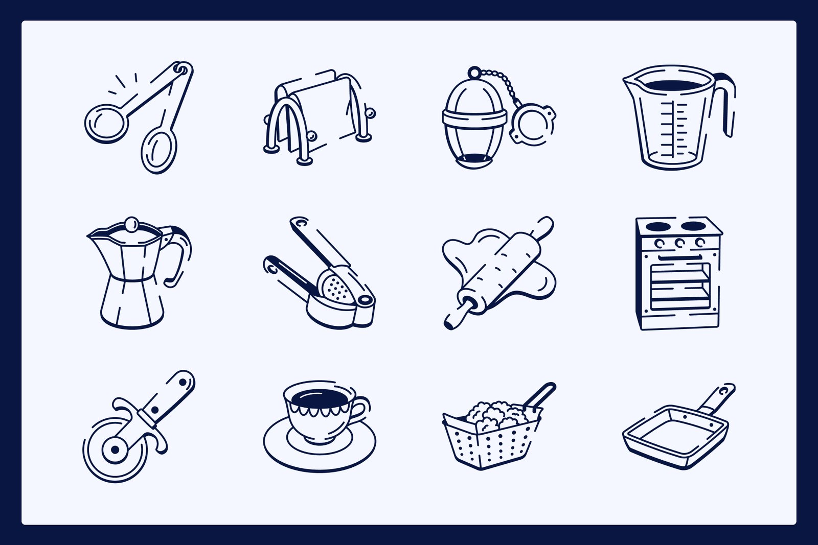 Kitchen Doodle Icon