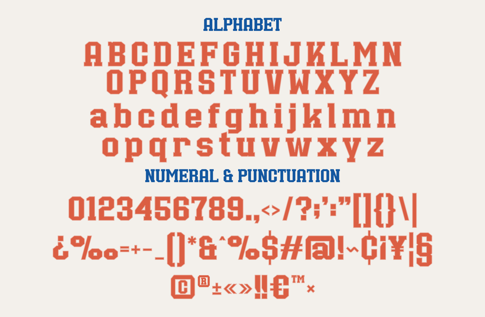 Bullsy College Font