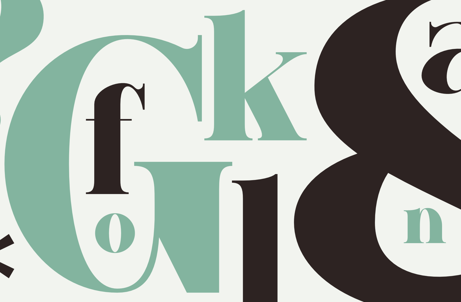Baflen Modern Serif Typeface