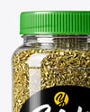 Plastic Spice Jar with Oregano Mockup