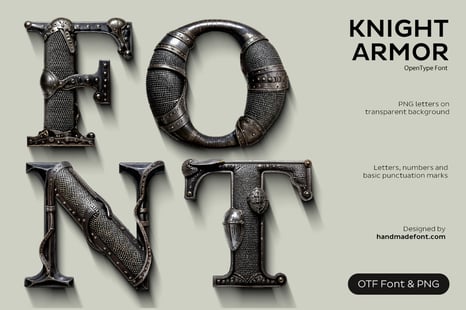 Knight Armor Font