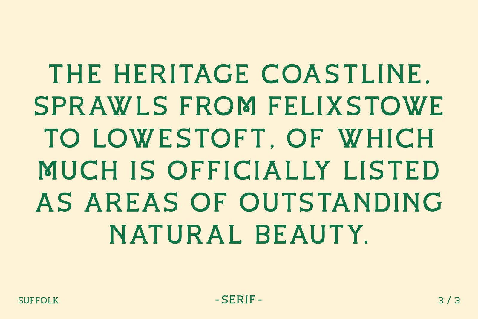 Suffolk Font Family