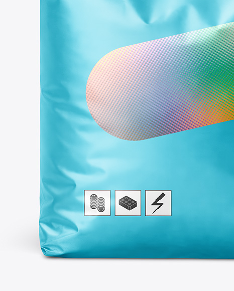 Plastic Bag with Handle Mockup