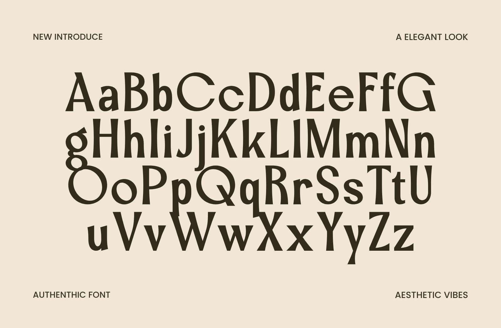 Roulte – Elegant Condensed Sans Serif