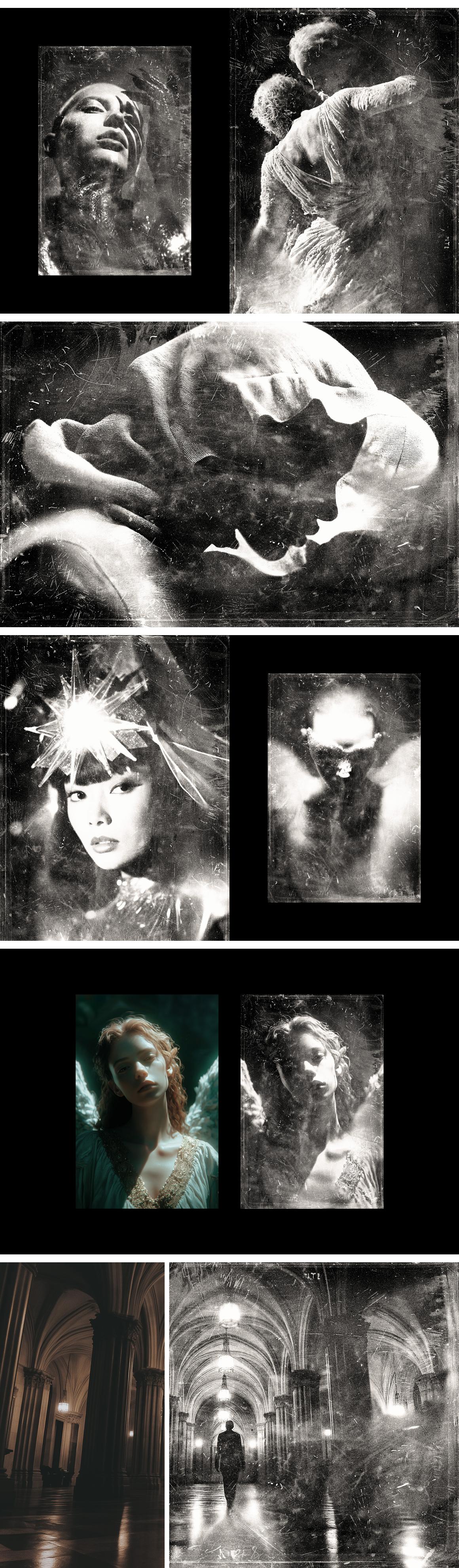Silver Plate Photo Effect