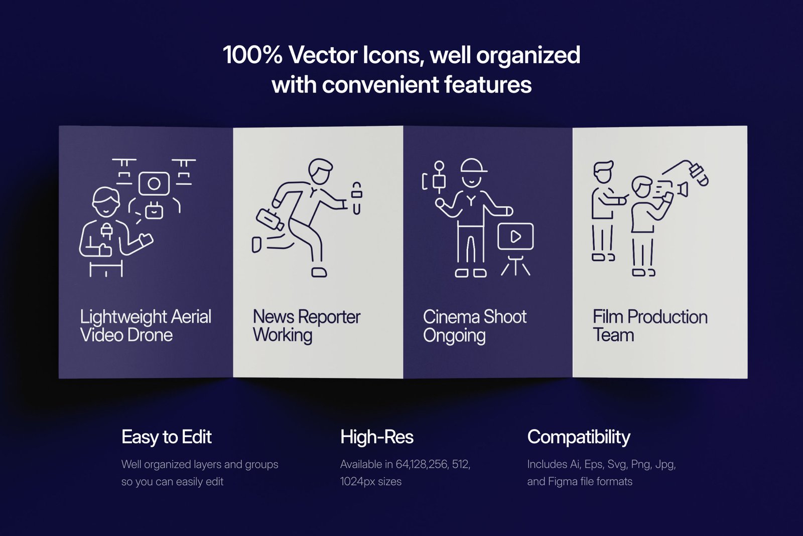 Media Icon Art Set