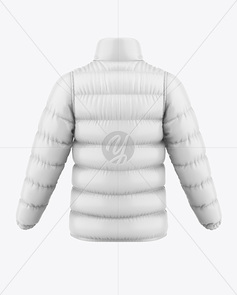 Glossy Down Jacket Mockup