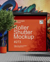 Roller Shutter Mockup