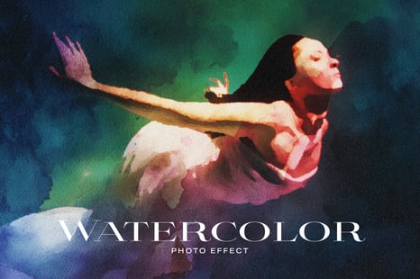 Watercolor Style Photo Effect - Add-Ons