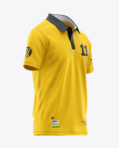 Men's Polo Mockup - Download+Mens+Sleeveless+Shirt+Mockup+Front+Half+Side+View+...