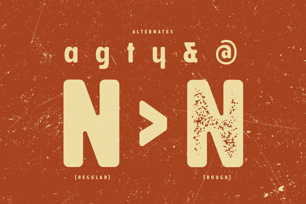 Midnight Day - Historical Retro Vintage Font