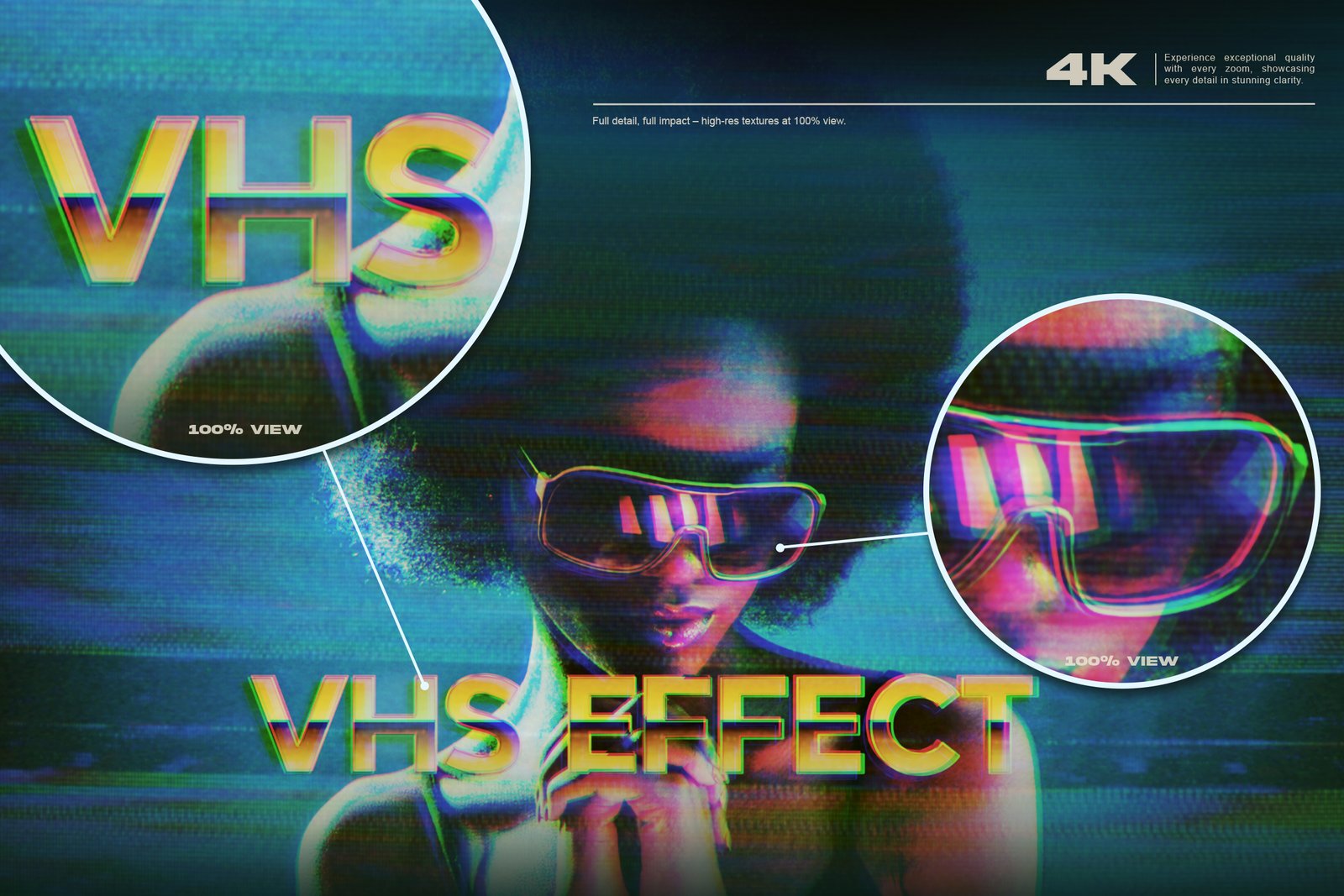 VHS Photo Effect