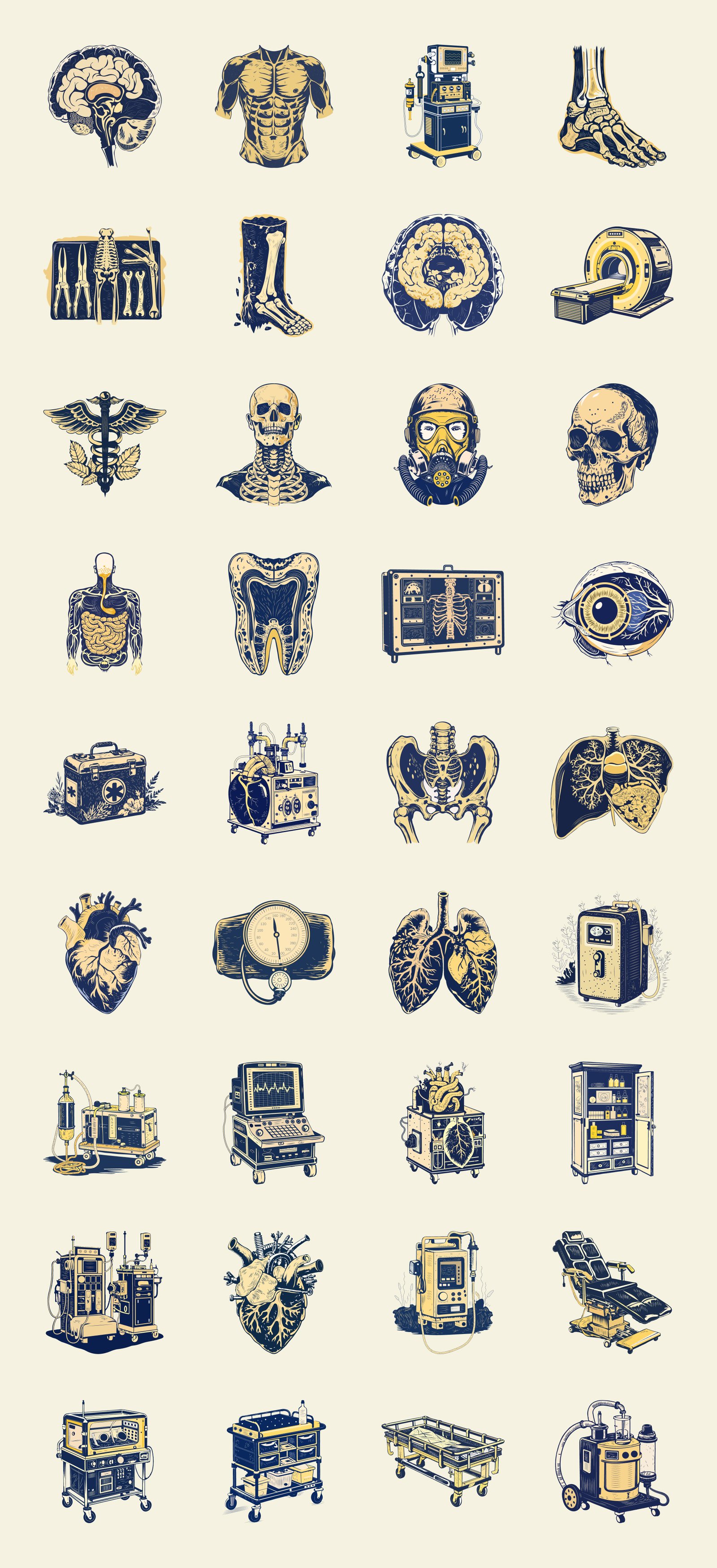 Vintage Medical illustrations