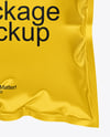 Glossy Sachet Mockup