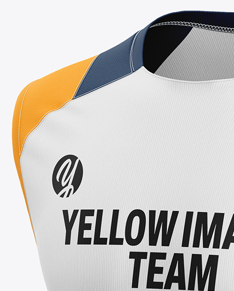 Training Sleeveless Kit Mockup - Half Side View