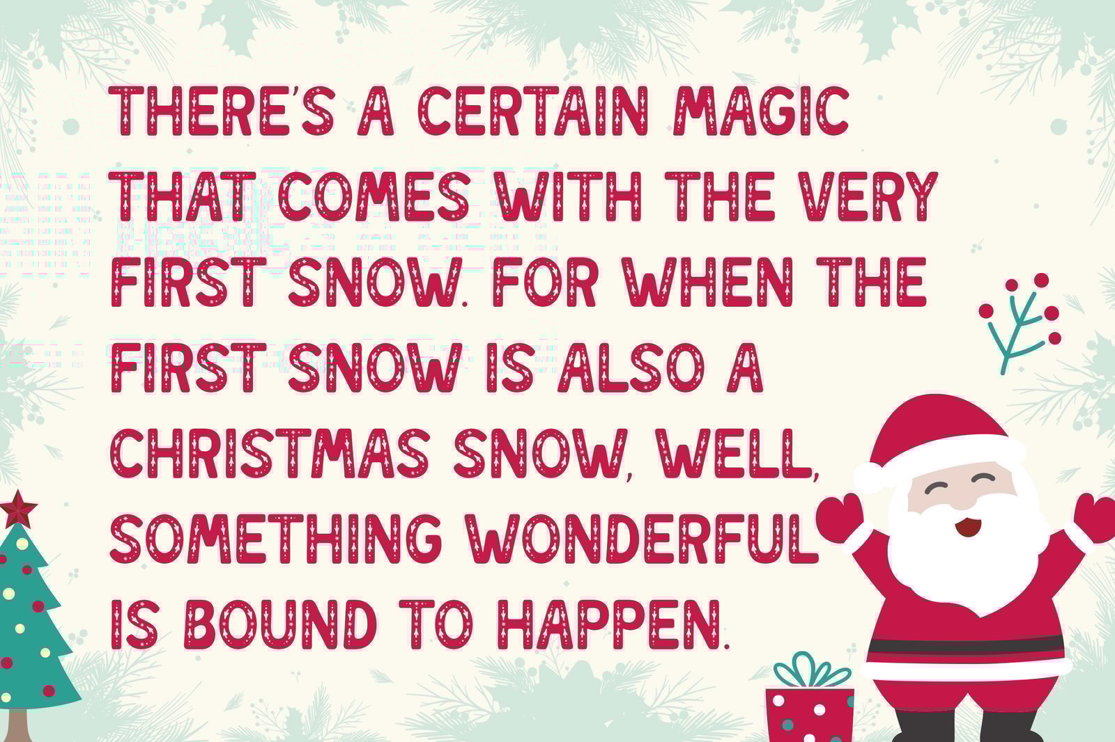 DT Forest Crystal - Christmas Display Font