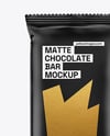 Matte Chocolate Bar Mockup