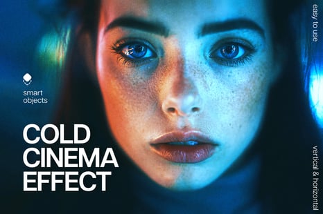 Cold Cinematic Photo Effect - Instagram story
