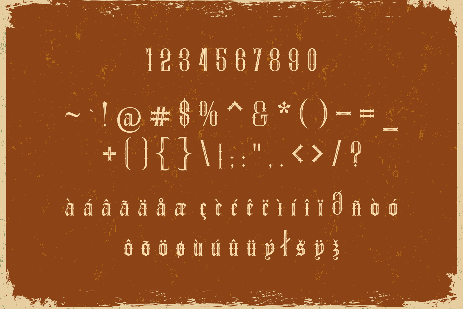 Bronco Bandit - Wild West Typeface