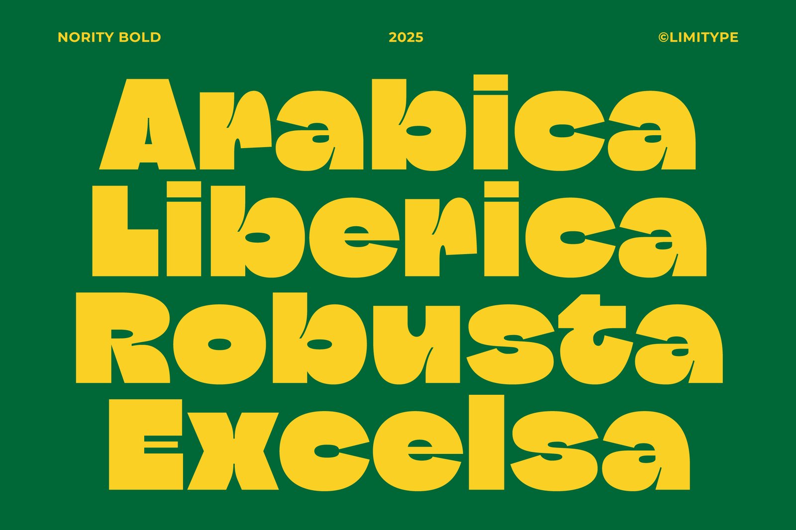 Nority - Inktrap Bold Font
