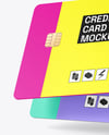 Two Credit Cards Mockup